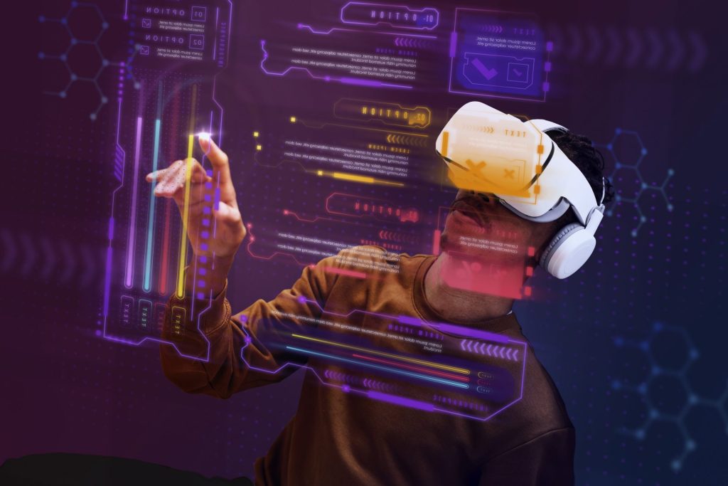 Metaverse Technology Trends 6 medium shot man wearing vr glasses 1